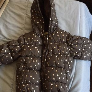 Warm jacket for toddler